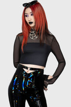Carica l'immagine nel visualizzatore di Gallery, Killstar Ghoul Sweat Crop Top
