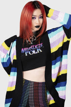 Carica l'immagine nel visualizzatore di Gallery, Killstar Neon Rainbow Cardigan
