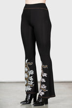 Carica l'immagine nel visualizzatore di Gallery, Killstar Serpent's Trick Bootcut Trousers
