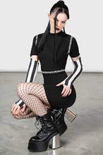 Carica l'immagine nel visualizzatore di Gallery, Killstar Stripes &amp; Stitches Dress
