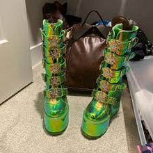 Carica l'immagine nel visualizzatore di Gallery, Yru Shoes Dune Wee Green
