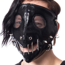 Carica l'immagine nel visualizzatore di Gallery, Poizen Industries Face Mask Hannibal Black.
