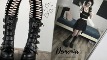 Carica l'immagine nel visualizzatore di Gallery, Demonia Cult Damned 225 BLK Black.
