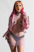 Carica l'immagine nel visualizzatore di Gallery, Killstar Disharmony Biker Jacket Pink/Lilac
