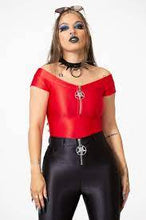 Carica l'immagine nel visualizzatore di Gallery, Killstar Vervain Top Scarlet

