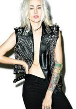 Carica l'immagine nel visualizzatore di Gallery, Killstar Overload leather Vest
