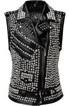 Carica l'immagine nel visualizzatore di Gallery, Killstar Overload leather Vest
