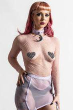 Carica l'immagine nel visualizzatore di Gallery, Killstar Sweetheart Fishnet Top
