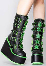 Carica l'immagine nel visualizzatore di Gallery, YRU Shoes Dune Weed Black/Green
