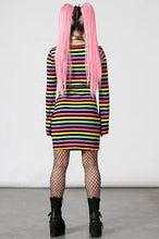 Carica l'immagine nel visualizzatore di Gallery, Killstar Lick The Rainbow Ribbed Dress
