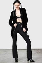 Carica l'immagine nel visualizzatore di Gallery, Killstar Astaroth velvet Boyfiend Blazer
