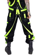Carica l'immagine nel visualizzatore di Gallery, Poizen Industries -  Eternal Pants Mens black/green
