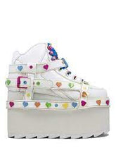 Carica l'immagine nel visualizzatore di Gallery, YRU Shoies Qozmo Bond RBW Heart White.
