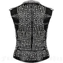 Carica l'immagine nel visualizzatore di Gallery, Killstar Overload leather Vest
