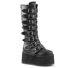 Carica l'immagine nel visualizzatore di Gallery, Demonia Cult Damned 318 BLK Leather
