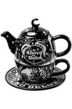 Carica l'immagine nel visualizzatore di Gallery, Killstar As Above Teapot &amp; Cup
